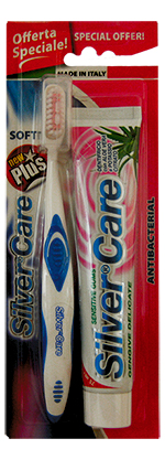 Набор для чувствительных десен Silver Care Plus New